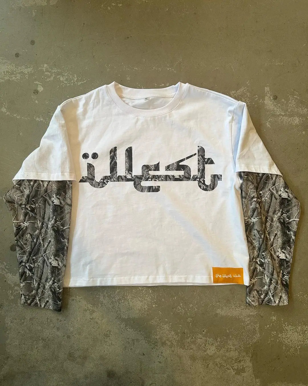 LONG CAMO TEE