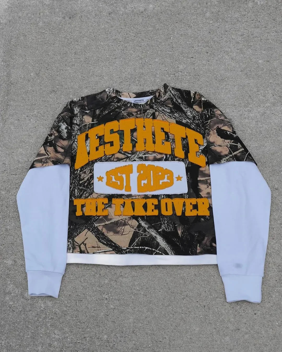 LONG CAMO TEE