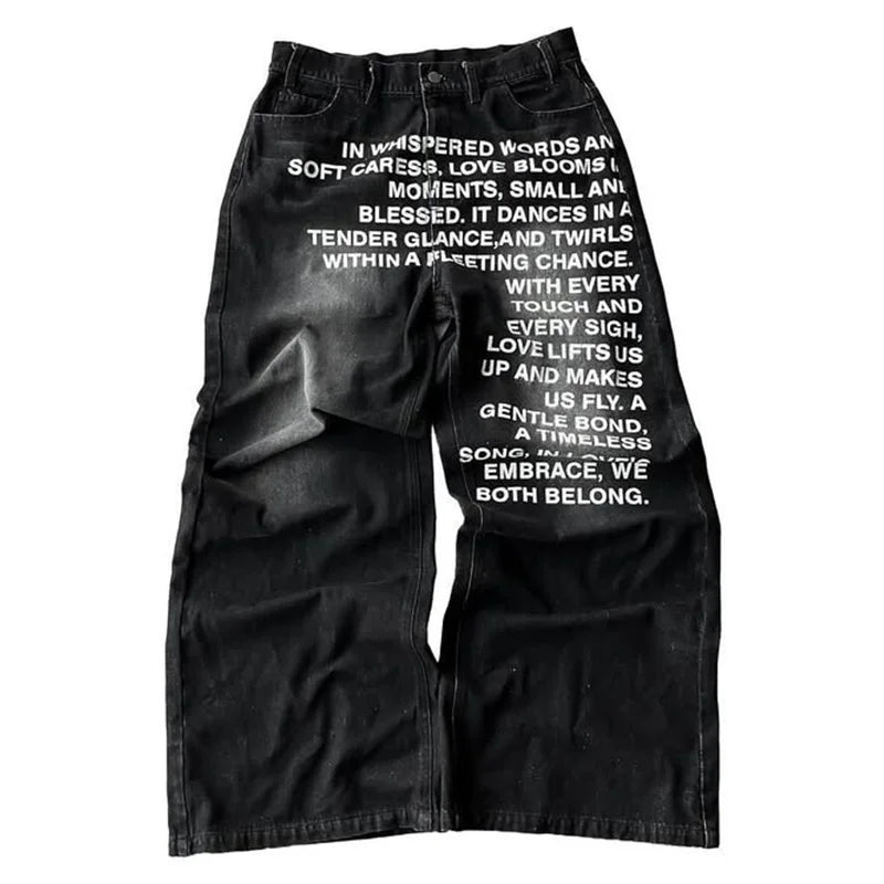 LETTER JEANS