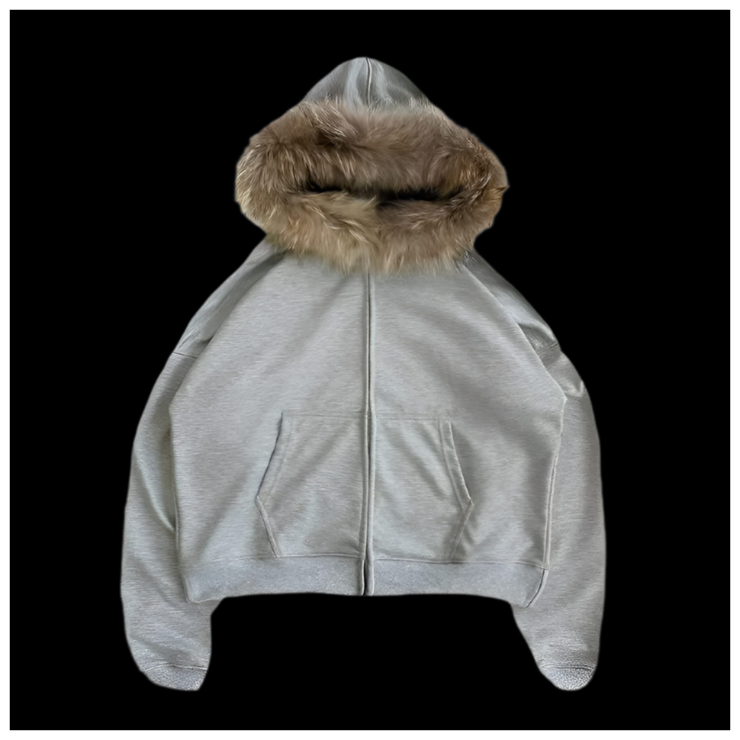 FUR HOOD JACKET