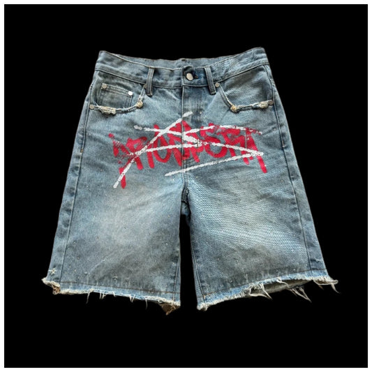 RHINESTONE JORTS