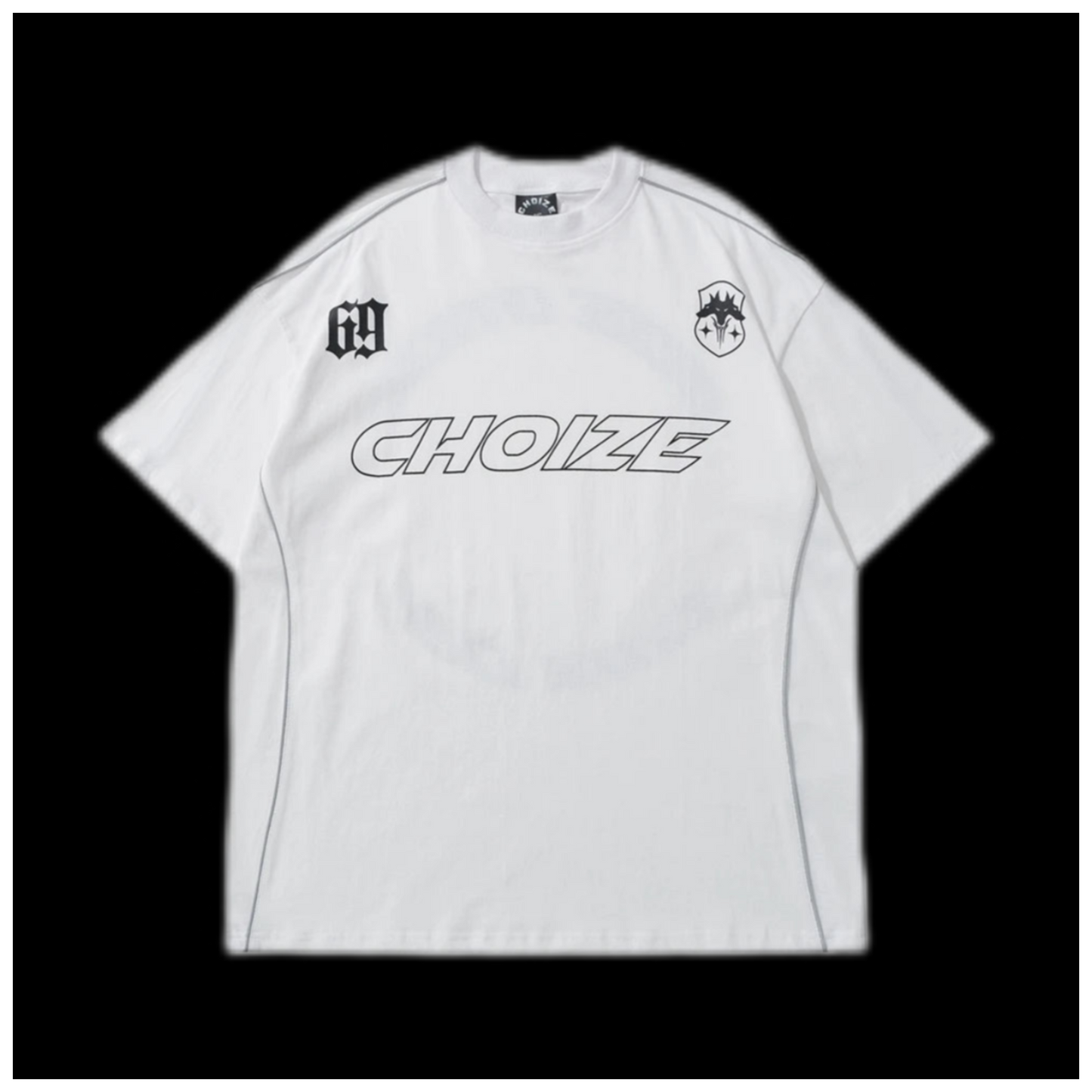 REFLECTIVE RETRO TEE