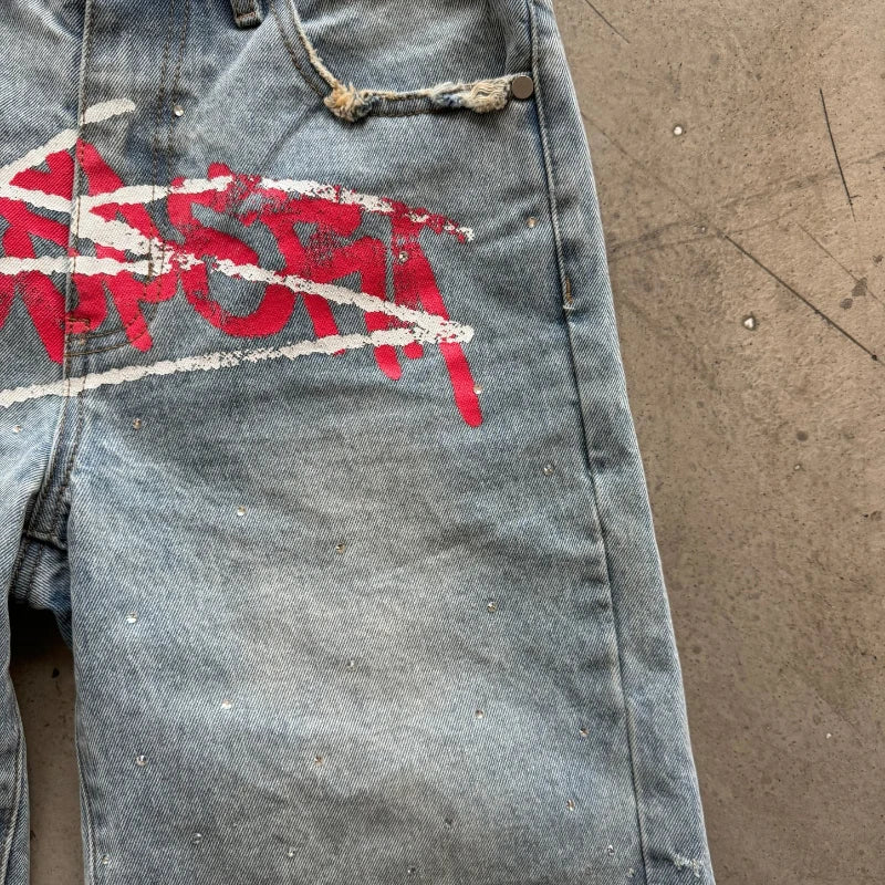 RHINESTONE JORTS