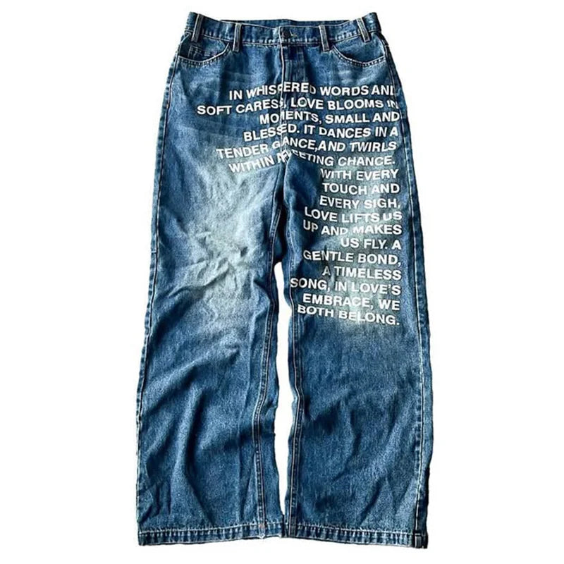 LETTER JEANS