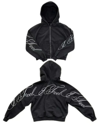SCRIPTED HOODIE