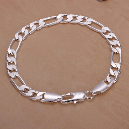 925 MIX LINK BRACLET