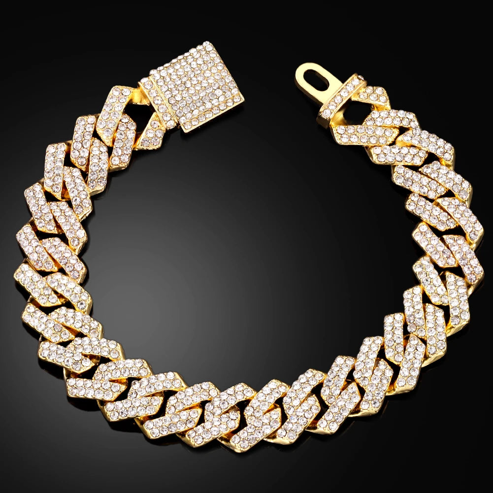ICED CUBAN BRACELET