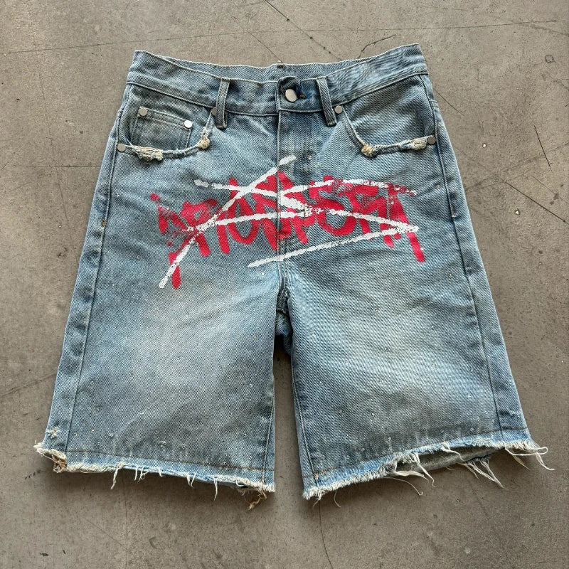 RHINESTONE JORTS