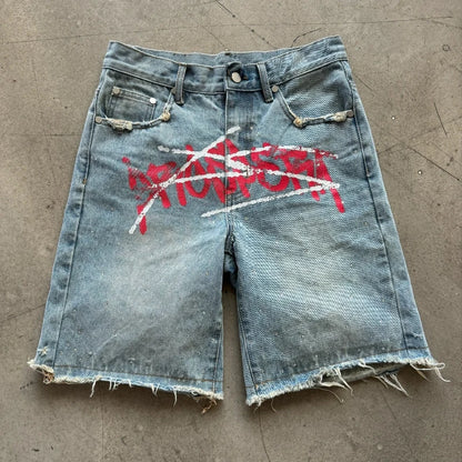 RHINESTONE JORTS