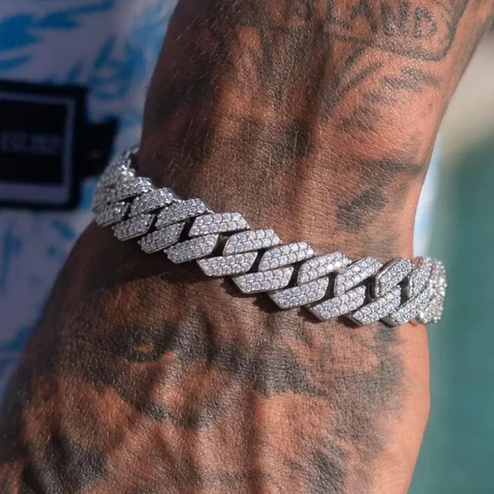 ICED CUBAN BRACELET