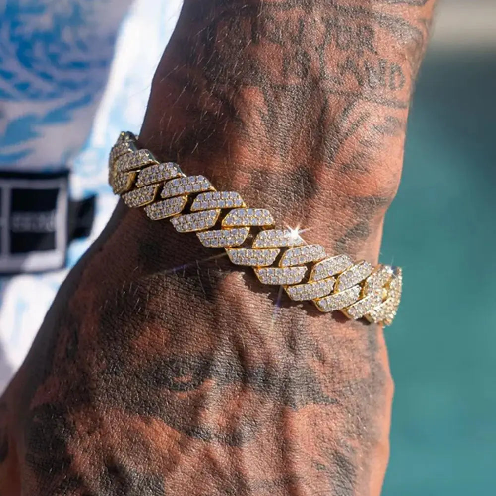 ICED CUBAN BRACELET