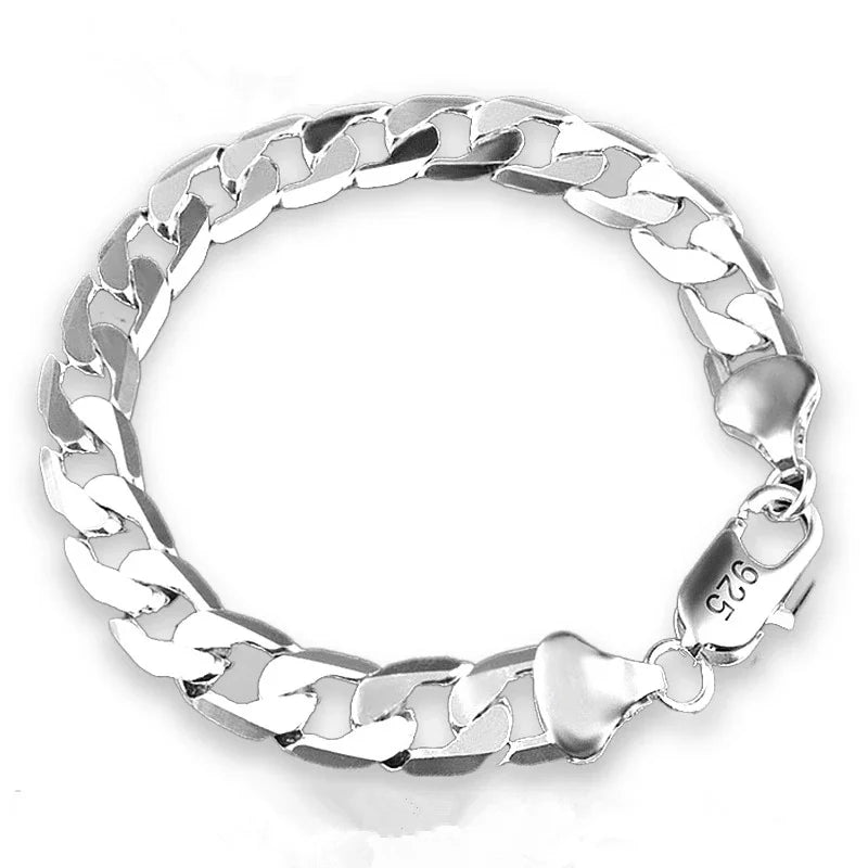 925 DIAMOND CUT BRACLET