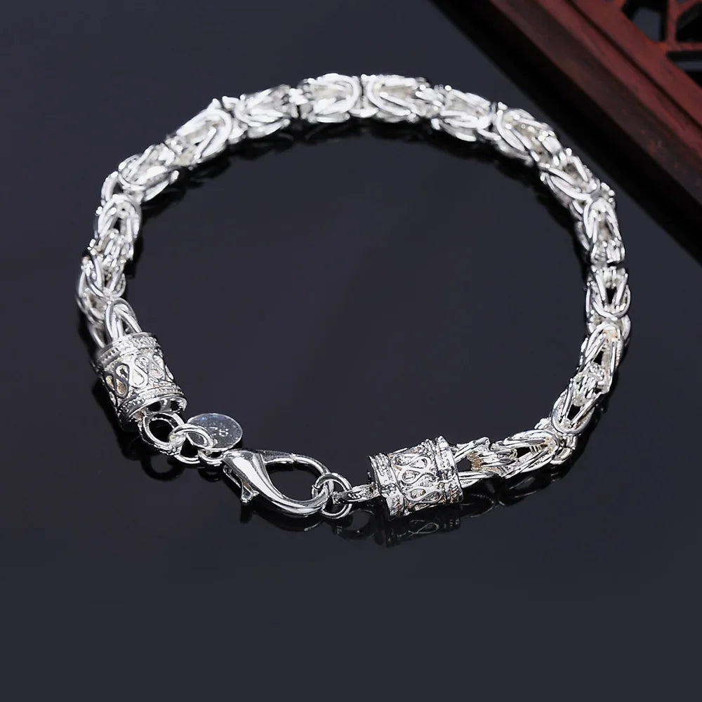 925 CHUNKED BRACLET