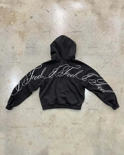 SCRIPTED HOODIE