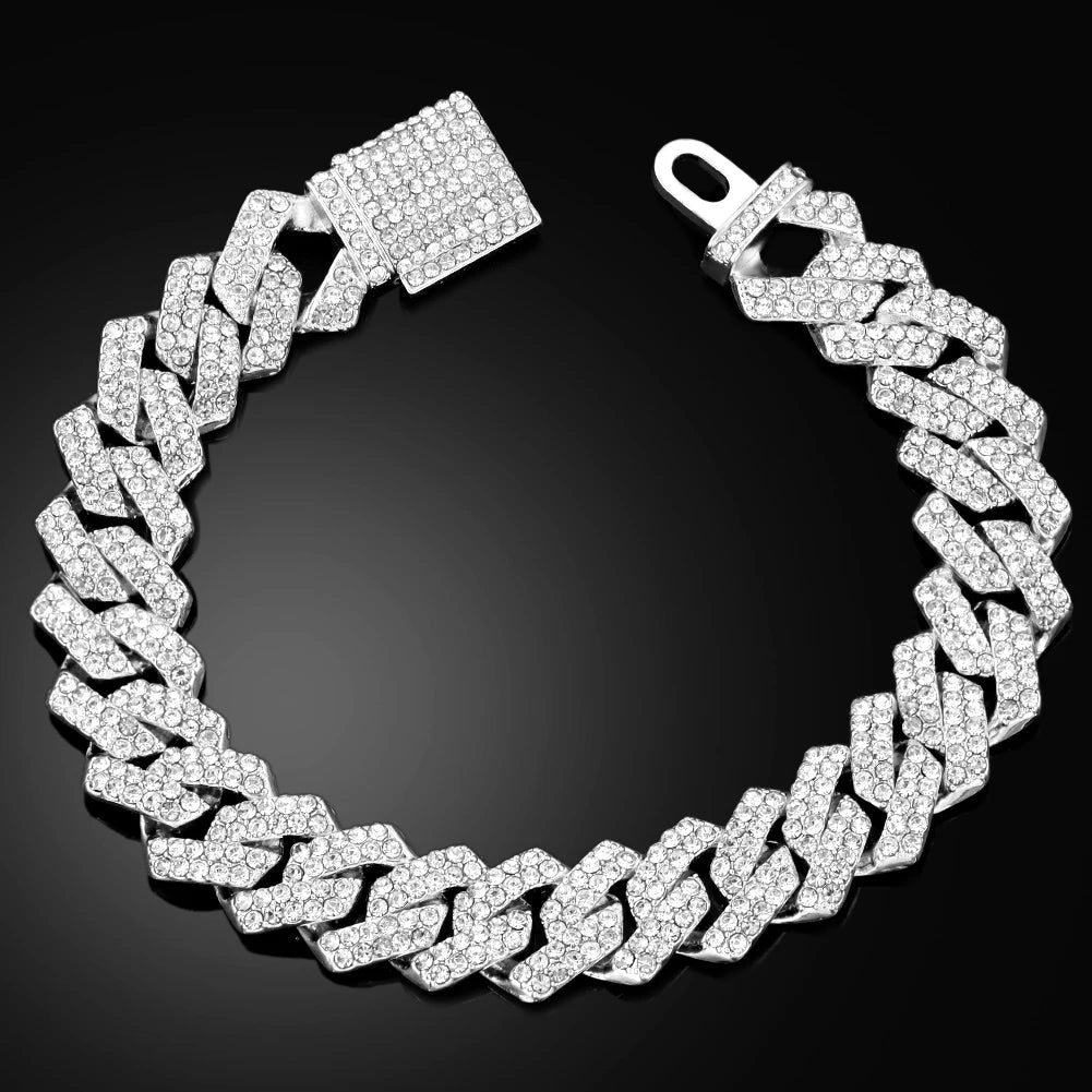 ICED CUBAN BRACELET