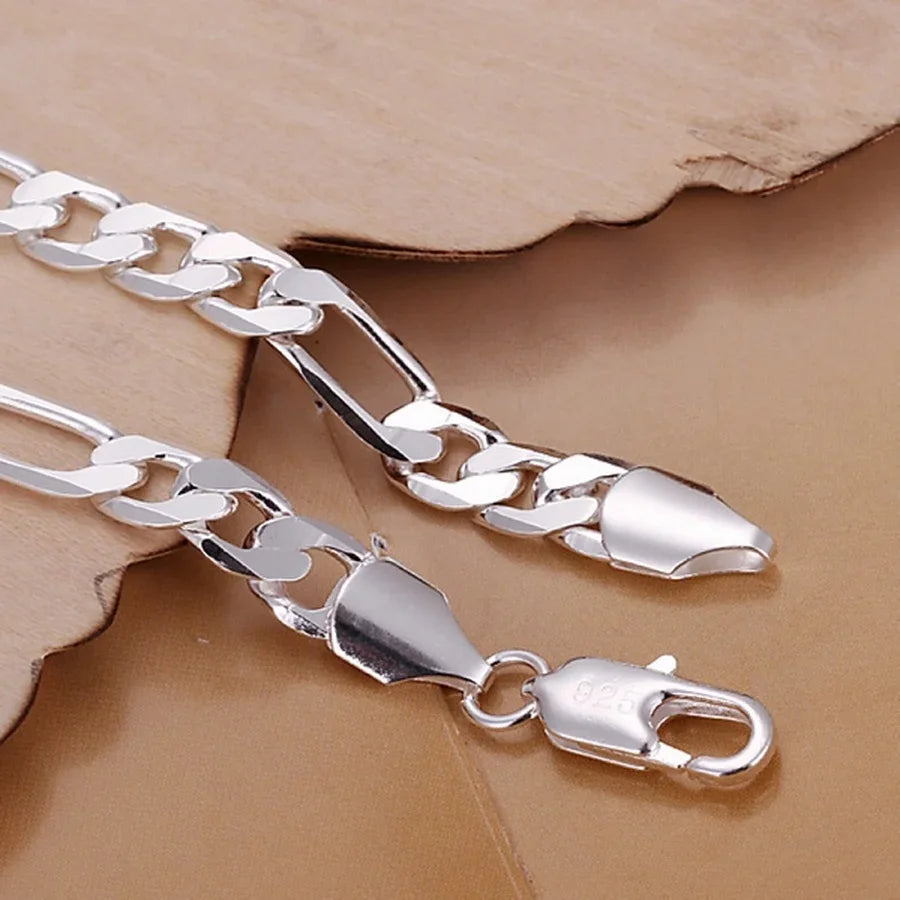 925 MIX LINK BRACLET