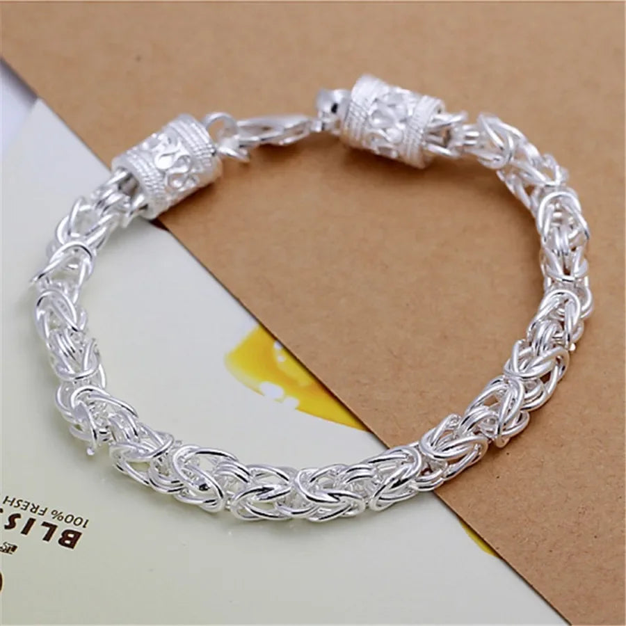 925 CHUNKED BRACLET